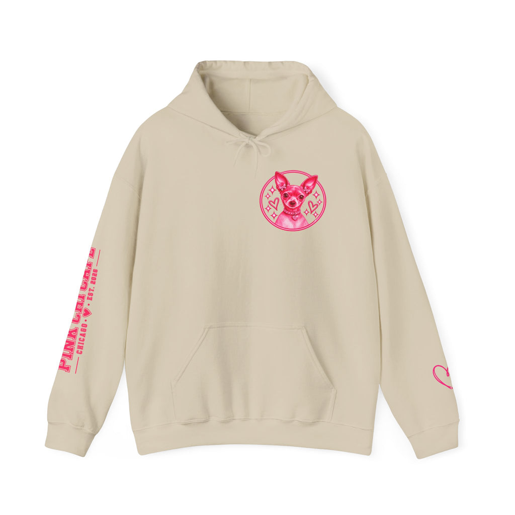 Espresso Yourself Hoodie — Pink Cafe Coffee Lover Pullover
