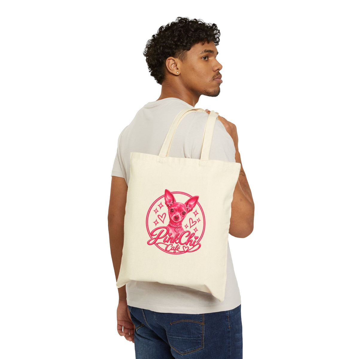 Pink Chi Cafe Signature Tote