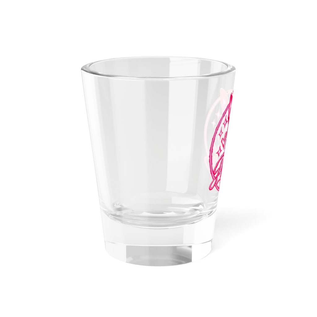 Pink Chi Café Espresso Shot Glass 1.5oz