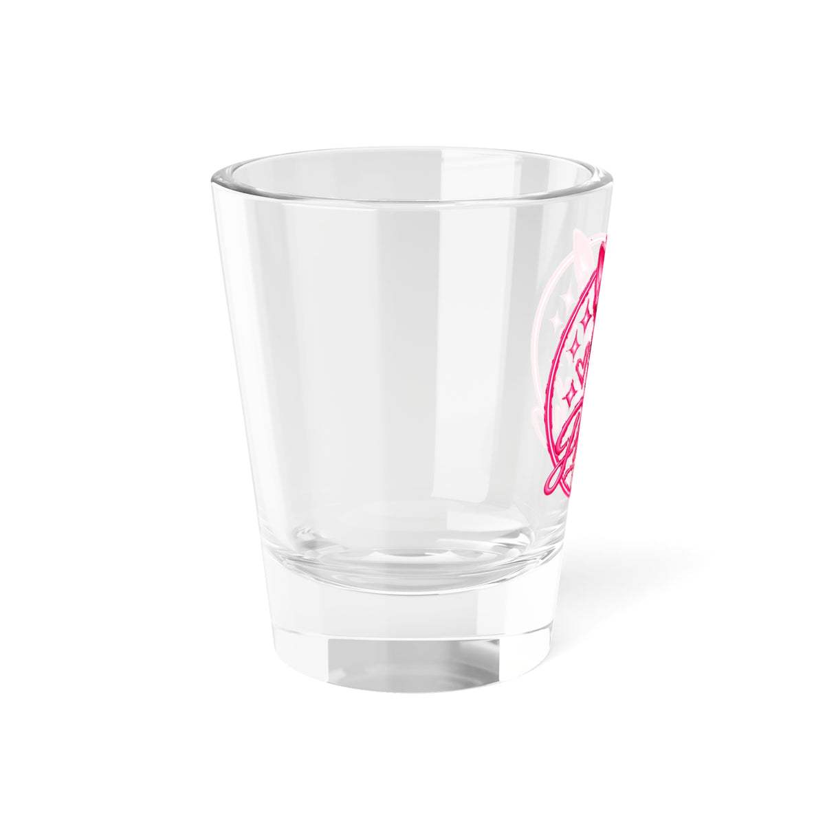 Pink Chi Café Espresso Shot Glass 1.5oz