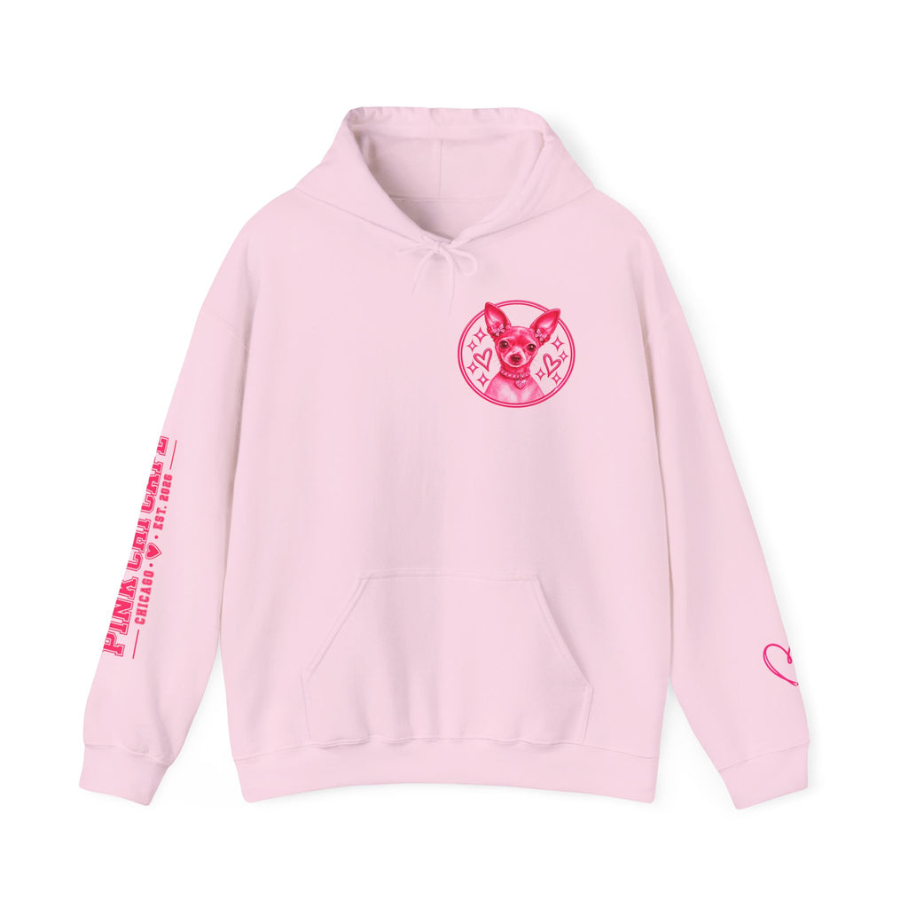 Espresso Yourself Hoodie — Pink Cafe Coffee Lover Pullover