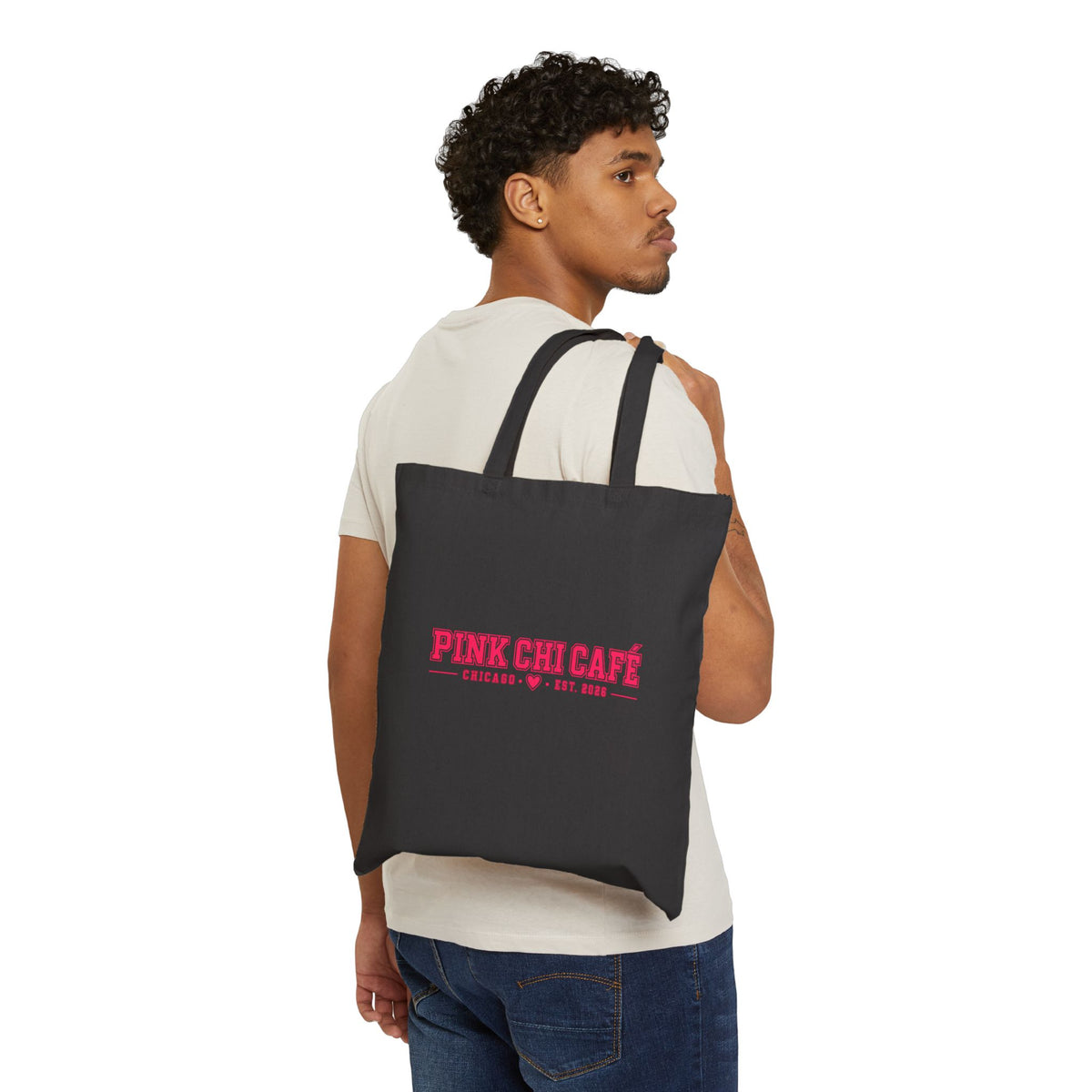 Pink Chi Cafe Signature Tote